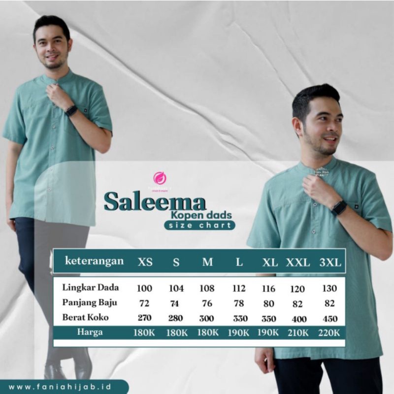 [SYAR'I TILL JANNAH] SALEEMA SERIES LIME BY FANIA HIJAB/SARIMBIT GAMIS COUPLE KELUARGA FASHION