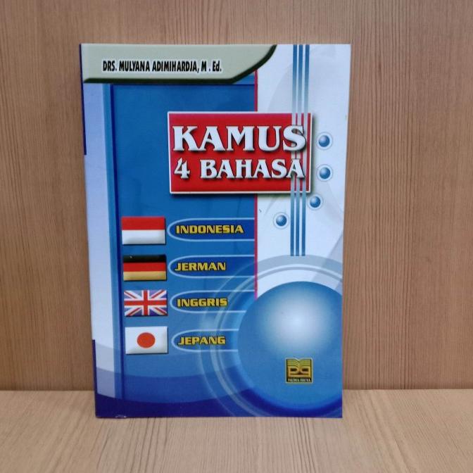 Promo Buku Kamus 4 Bahasa Indonesia - Jerman - Inggris - Jepang