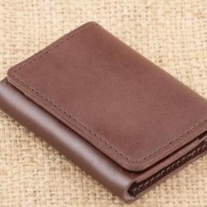 Dompet Kartu Card Holder Wanita Pria Kulit Tempat Kartu Atm