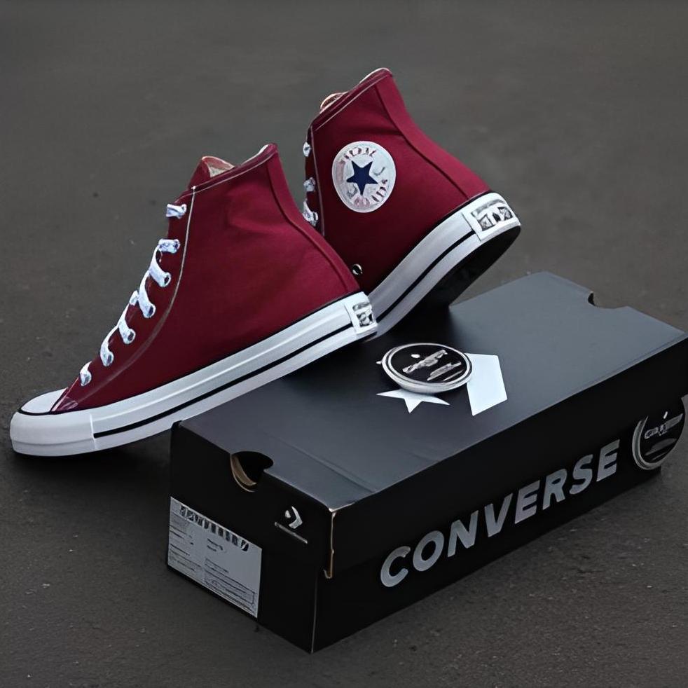 Diskon Besar Free Ongkir Sepatu Converse Allstar Sepatu Sekolah Pria Wanita Anak Sd Smp Sma Nb Made 