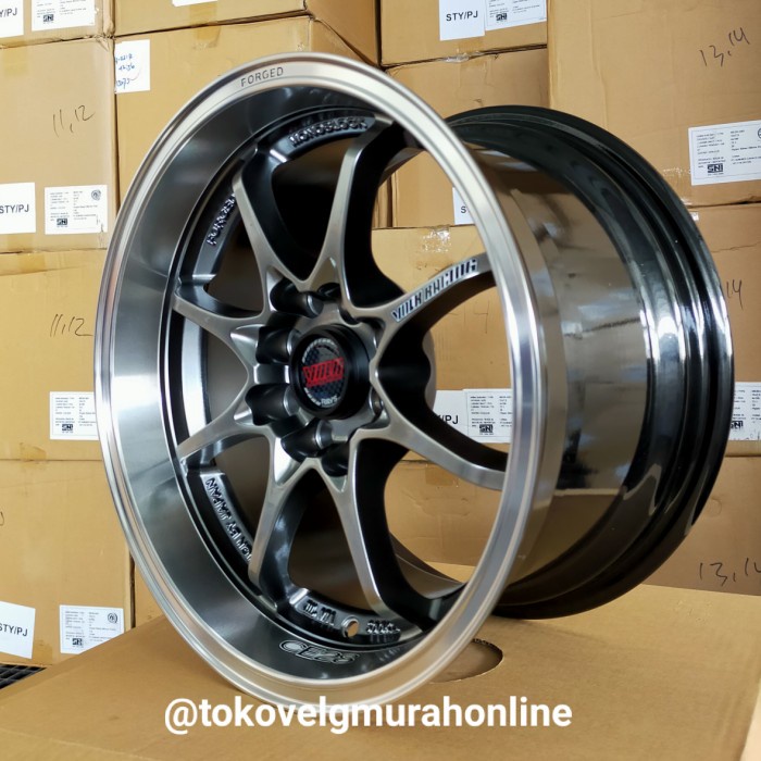 Tvmo Velg Mobil Ring 15 Hole 8 Belang Volk Rays Ce 28 Hyper Black Best