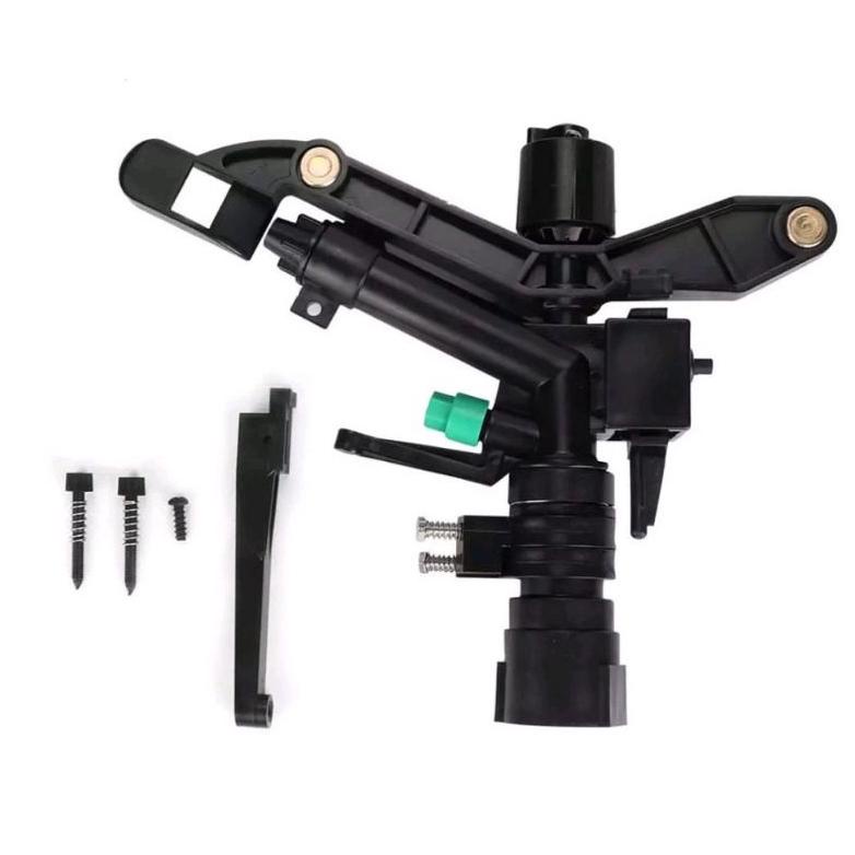 Big Sale Sprinkler Pertanian Sprinkler Air Taman Impact Rain Gun Drat 1Inchi Spray 25M Alat Penyiram