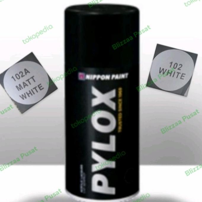TERBATAS PYLOX WHITE 102 PUTIH KILAP / PYLOX MATT WHITE 102A PUTIH DOFF PILOK MURAH