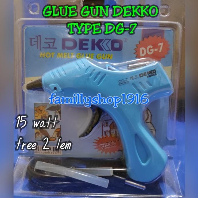 Glue Gan Mini / Glue Gun Dekko / Lem Tembak Mini Termurah
