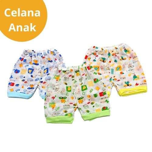 12 Pcs Celana Pendek Bayi Celana Bayi Lusinan Celana Pendek Anak 6-9