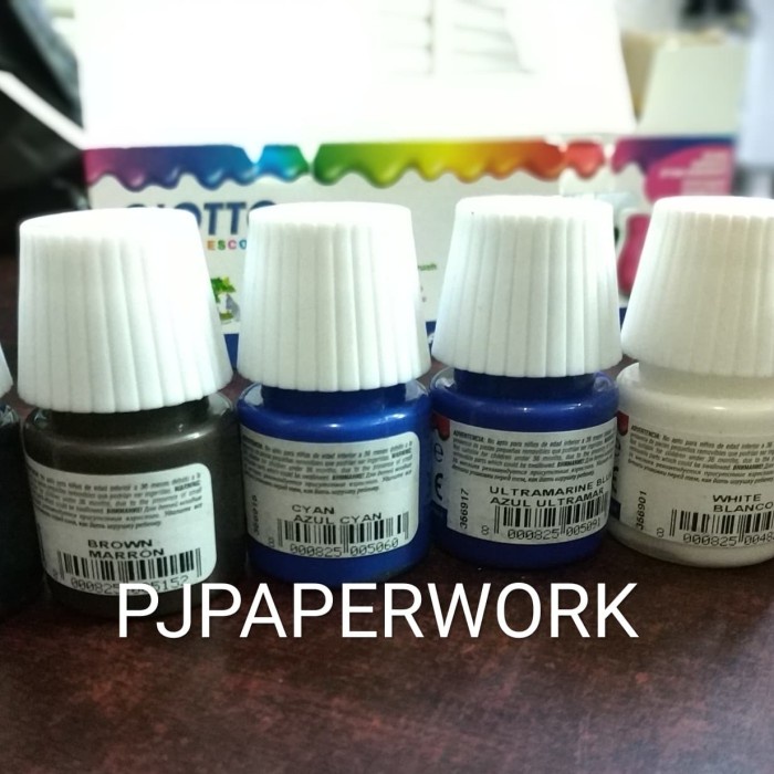 

CAT POSTER / SCHOOL PAINT 25 ML GIOTTO (1 SET ISI 12) PROMO FREE KUAS ORIGINAL TERBARU