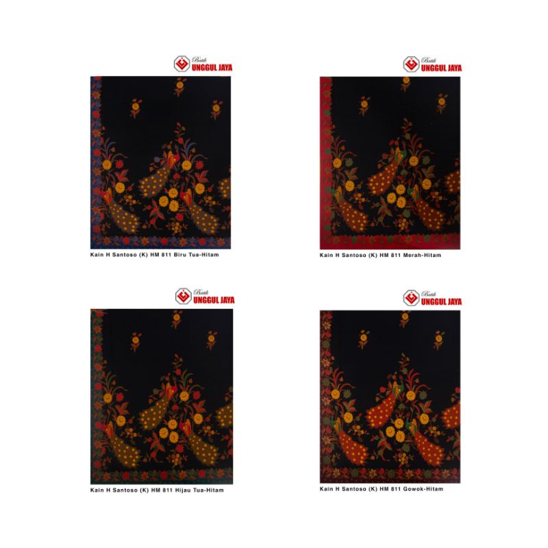KAIN BATIK UNGGUL JAYA HITAM MANIS  811 // UNGGUL JAYA PRIMISIMA