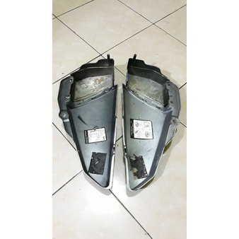 K Dop Side Cover Tutup Aki Accue Yamaha Rx King 2001 Silver Abu Abu Original Ori Grey