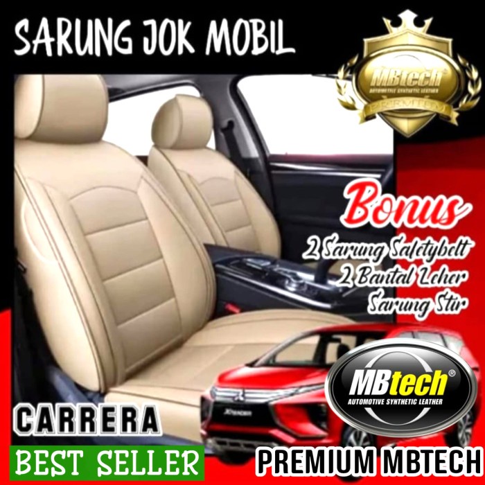 Sarung Jok Mobil MBTECH CARRERA XL7 Xpander Innova Avanza Rush Terios