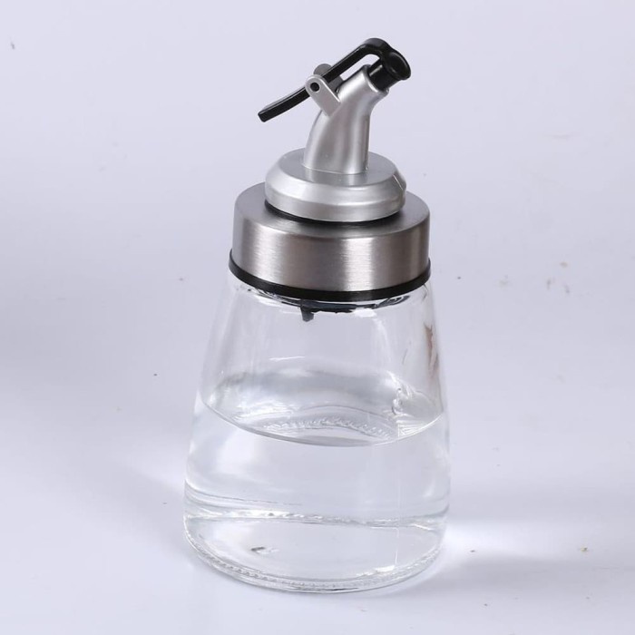 

Botol Minyak Olive Oil 180ml - Silver