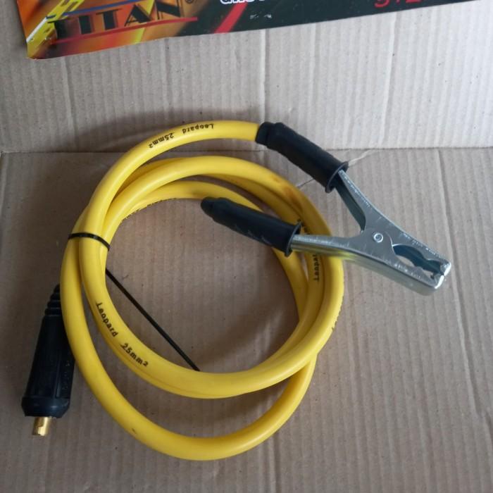 Paket Set Tang Las &Tang Masa & Kabel 7 Meter Stang Las Listrik Kuning