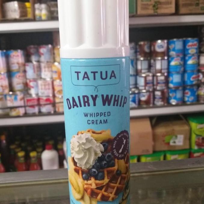 

TATUA whipping dairy aerosol 250ml aerosol whip cream semprot GM