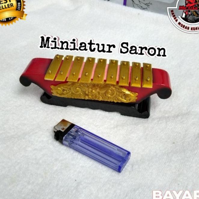 Niatur Gamelan Saron