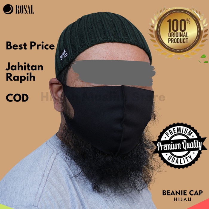 Kopiah Peci Songkok Rosal Peci Beanie Cap - Kupluk Rajut