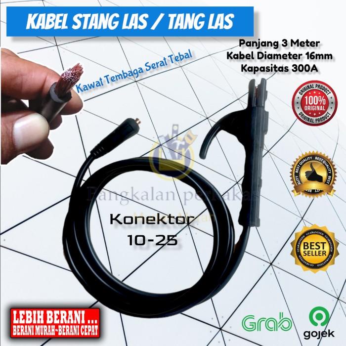 Kabel Las Listrik 3 Mtr Stang Las Listrik Komplit Kabel 16Mm 3 Meter