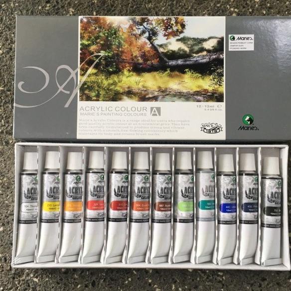 

Maries Cat Akrilik Acrylic 12Ml X 12 Warna 812B