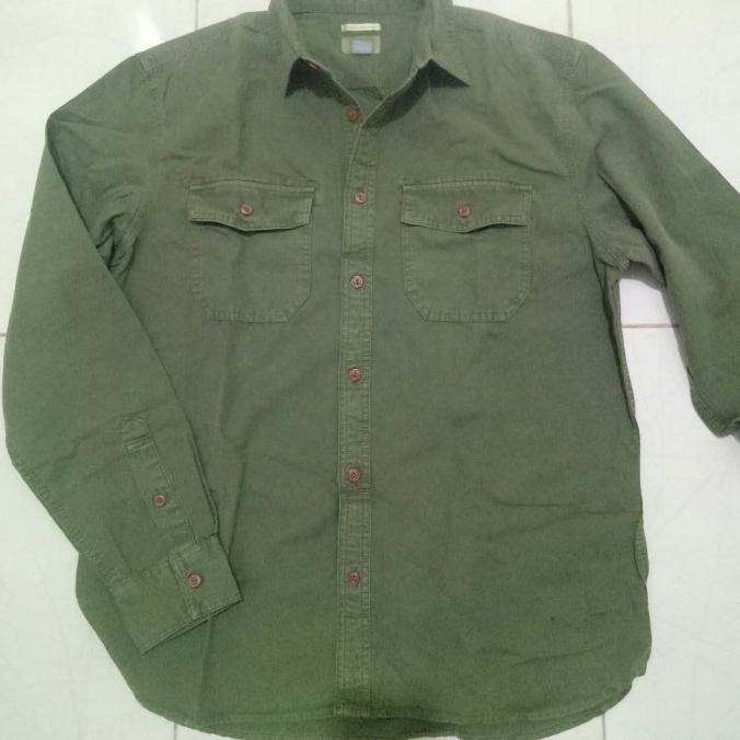 Terbaik Kemeja Pria Longsleeve - Old Navy Original Berkualitas