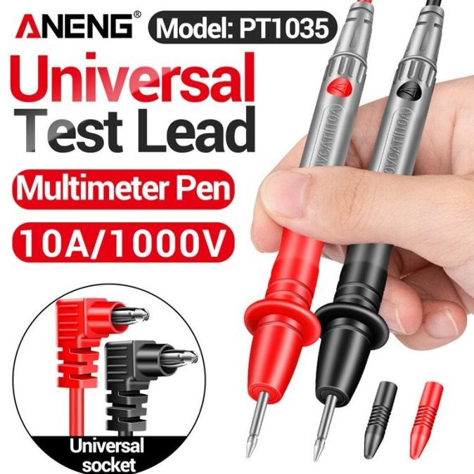 ANENG Kabel Multimeter Test Pen Test Lead Universal Socket 10A 1000V -