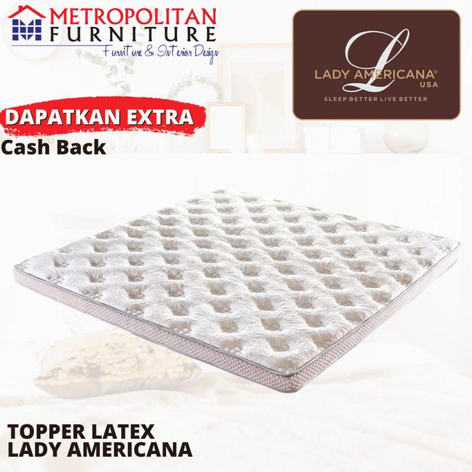 Topper Latex Lady Americana Mattress Topper Latex Pelapis Kasur