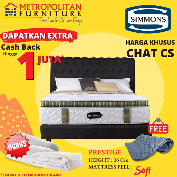 Kasur Springbed SIMMONS Prestige Spring bed Matras