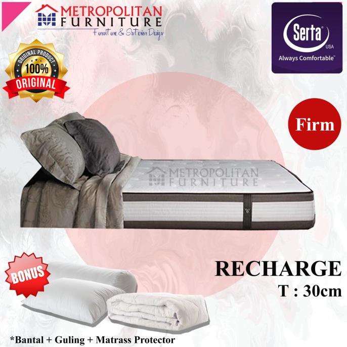 SERTA Kasur Springbed Recharge Spring bed Matras