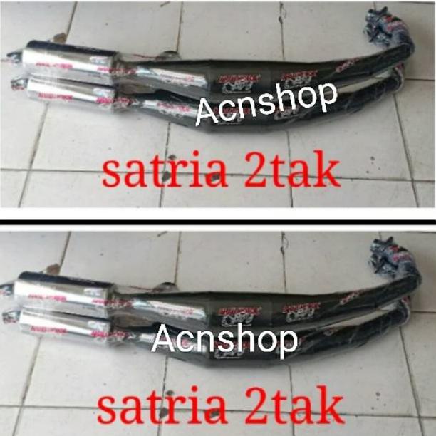 Knalpot satria 120 knalpot racing satria 2 tak knalpot racing ahau satria 2 tak