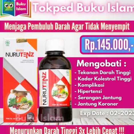 

Madu NURUTENZ Obat Herbal Penurun Darah Tinggi Ampuh Atasi Hipertensi