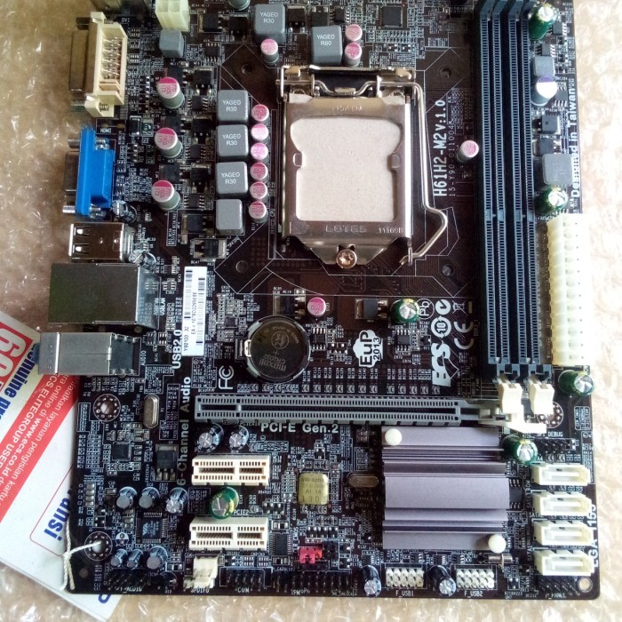 Motherboard Mobo Ecs H61H2-M2