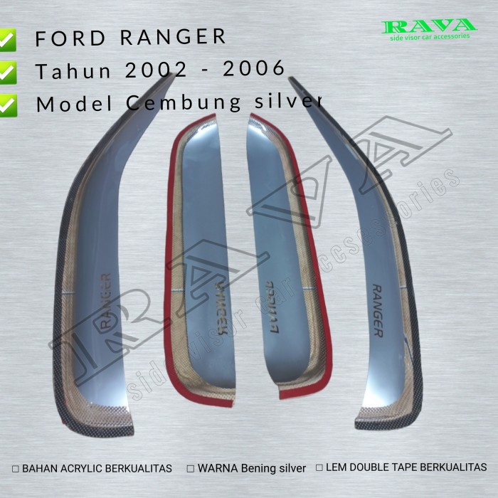 Talang air mobil Ford Ranger 2002 - 2006 cembung