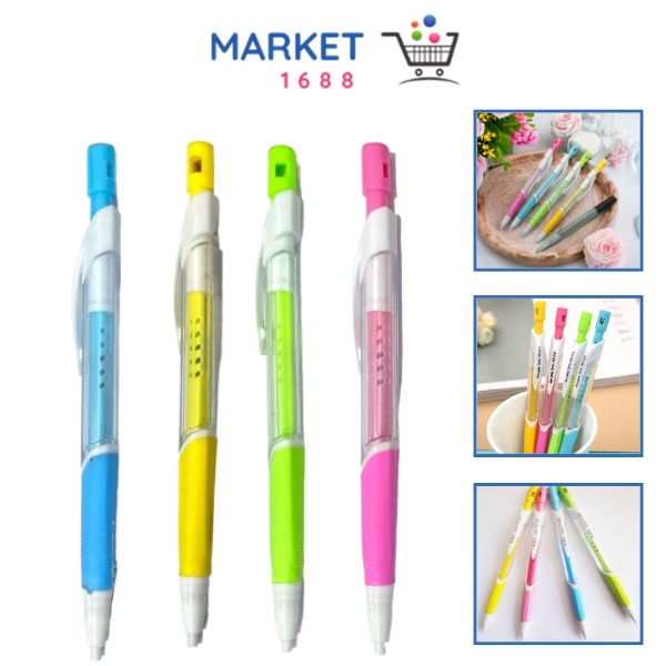 

Market1688 Pensil Mekanik 2.0mm Mechanical Pencil Graphite Lead Automatic Pensil Cetek 2B Alat Tulis Sekolah dan Kantor Mechanical Pencil Warna Pastel Dengan Serutan