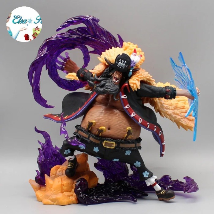 TERLARIS Action Figure Marshall D Teach Blackbeard Pirates Kurohige Statue Effe