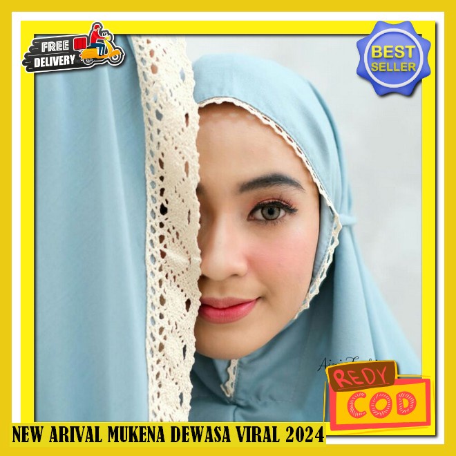 Muknah Rayon Premium Terbaru Mekenah Traveling Mini Mukenna Remaja Ied Mubarak Kekinian Mukena Lebar