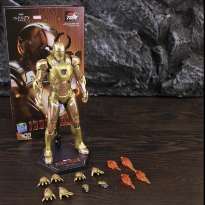 Diskon Zd Toys Im 3 Iron Midas Man Mark 21 Original Figure