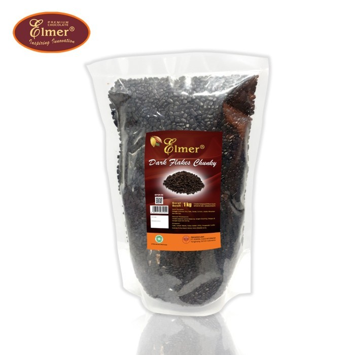 

+%+%+%] Elmer Choco Flakes Dark Chunky 100gr