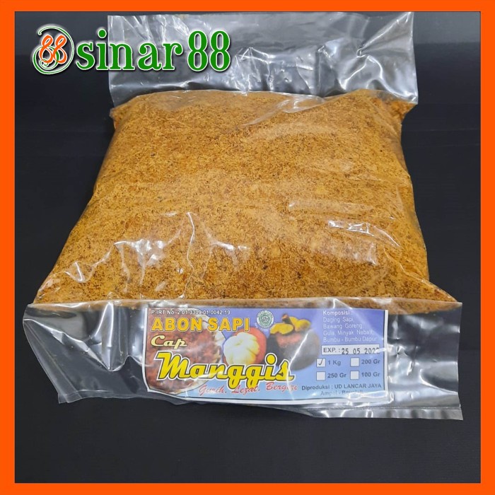 

Silahkan Order] Abon Sapi Cap Manggis 1kg