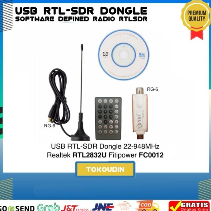 Usb Rtl-Sdr Dongle Software Defined Radio Rtl2832U R820T2 - Rtl2832U R Terbaik Dikelasnya