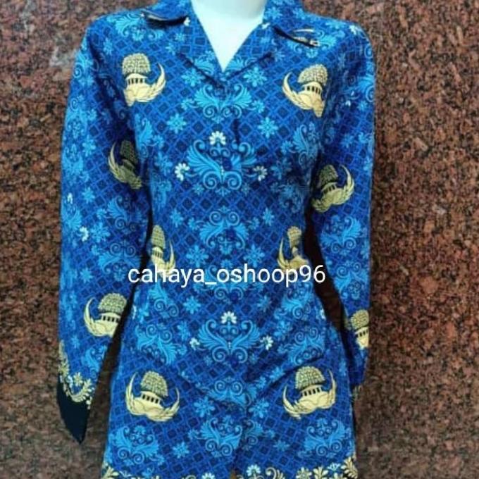 baju korpri pria/wanita terbaru 2022 bahan katun c50s/seragam pns