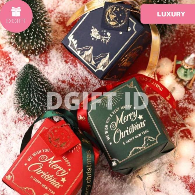 

PREMIUM Kotak Permen Mini Kotak Natal Christmas Box Gift Box Cookies