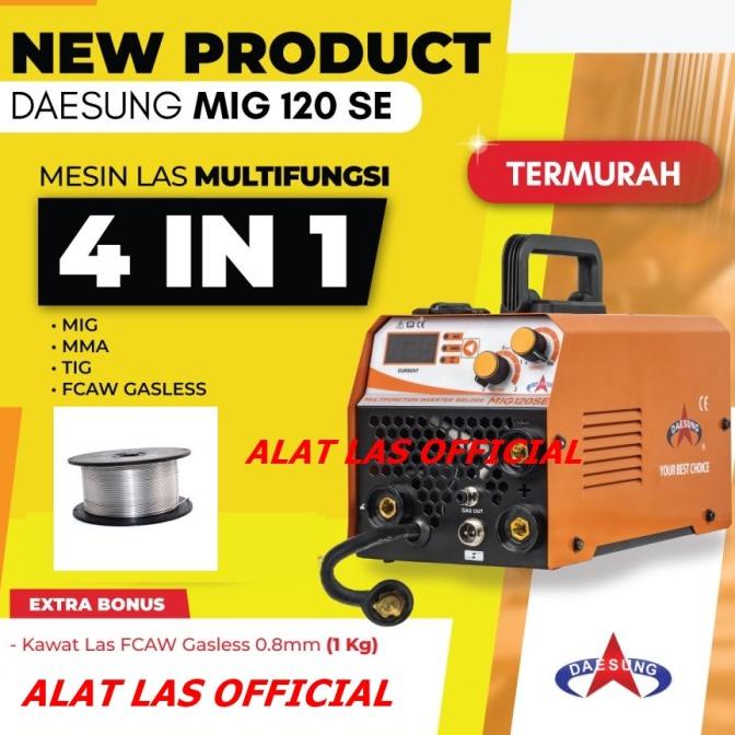 TERMURAH - Mesin Las Daesung MIG 120SE Travo Las Daesung MIG 120 SE