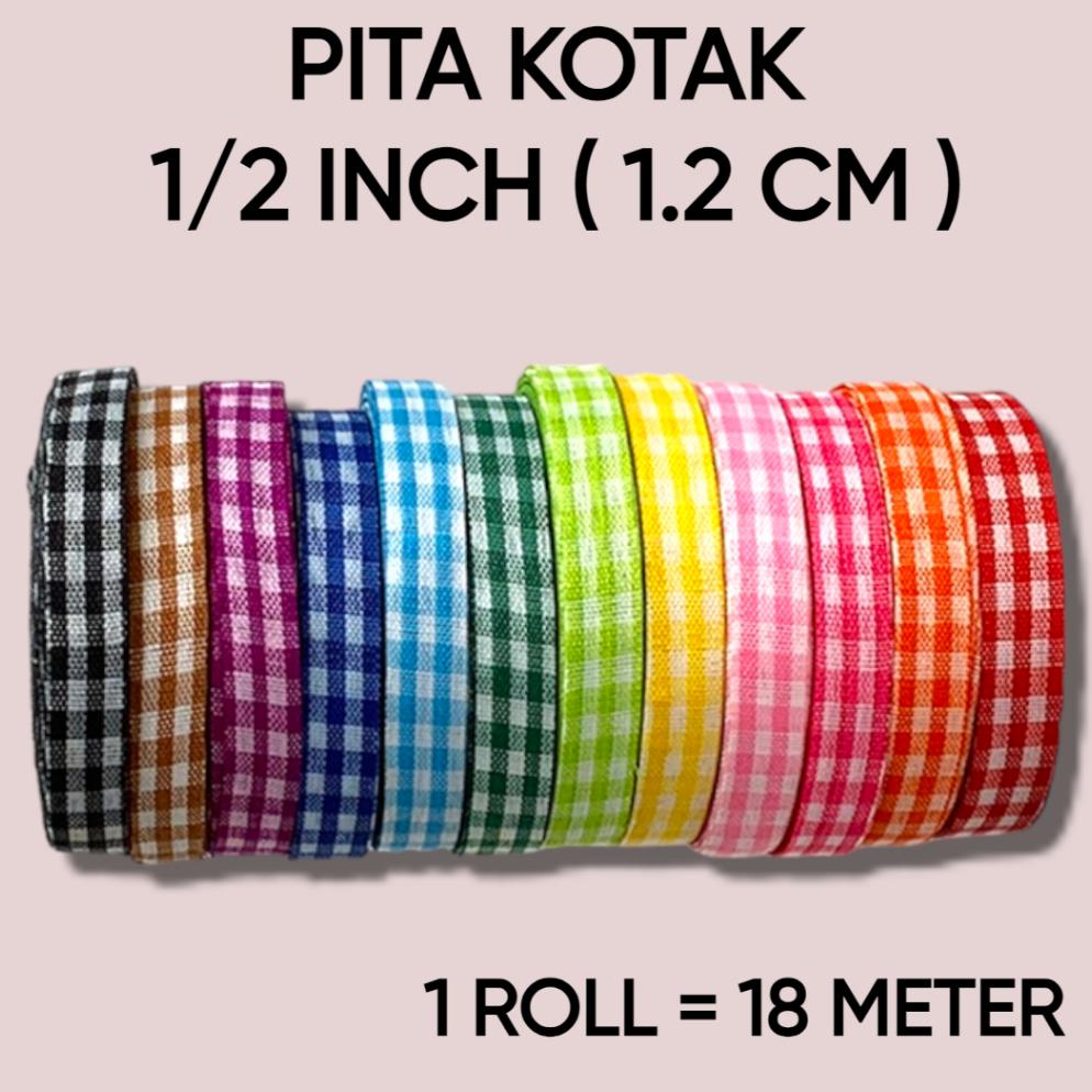 

Ready!!!(COD) PITA KOTAK 1/2 INCH PANJANG 20 YARD (18 METER)