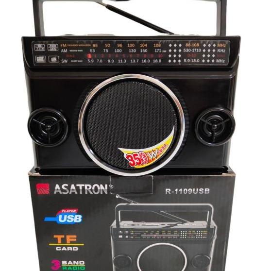 Radio Jadul Asatron R 1109 Usb Radio Portable Radio Fm Radio Unik