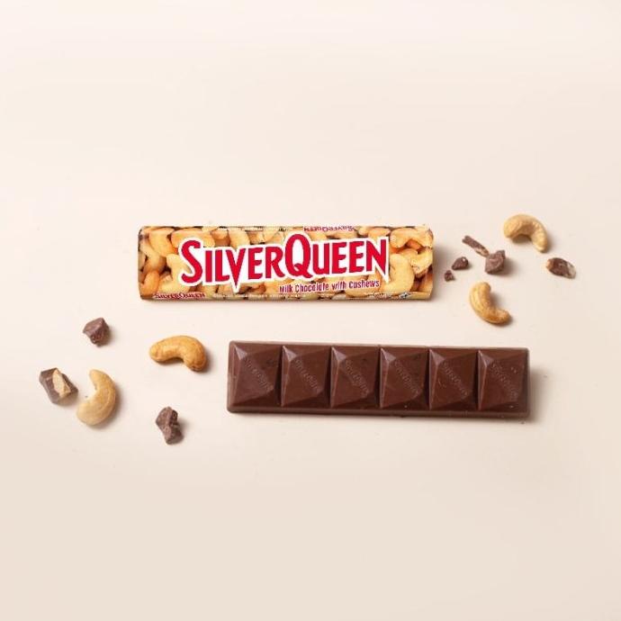 

[tambarMalem]Coklat silverqueen cashew 62gr