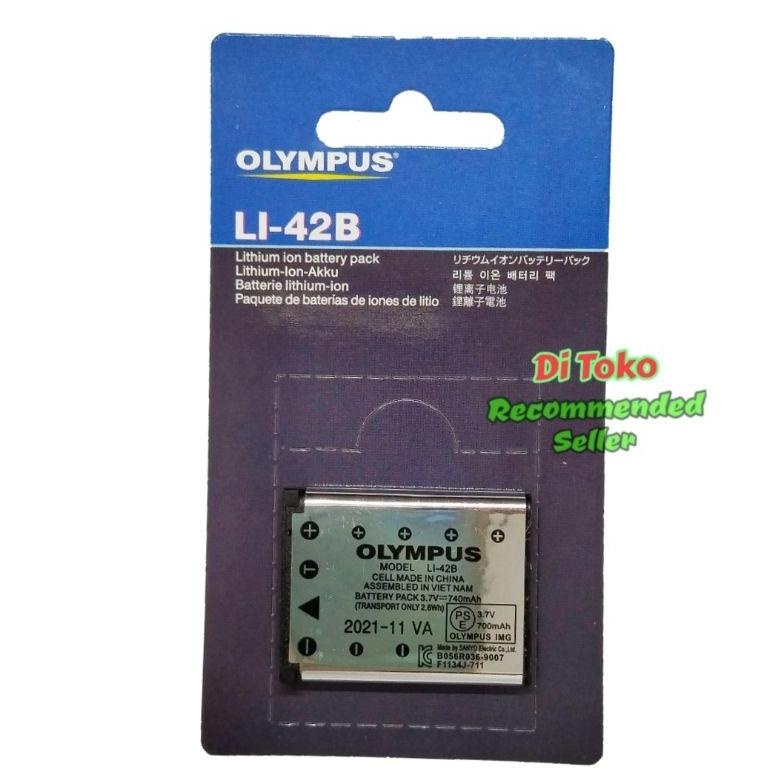 New RC - Baterai Kamera For Olympus Li-40b 42b 250 280 290 300 320 340 350 360 3000 3010 4000 4010 4