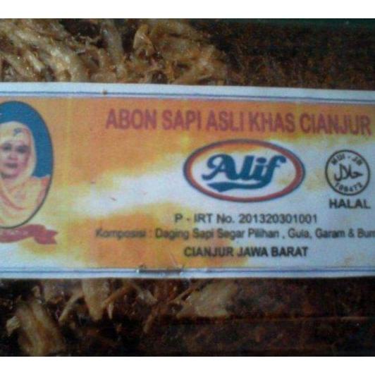

Abon Alif Khas Cianjur