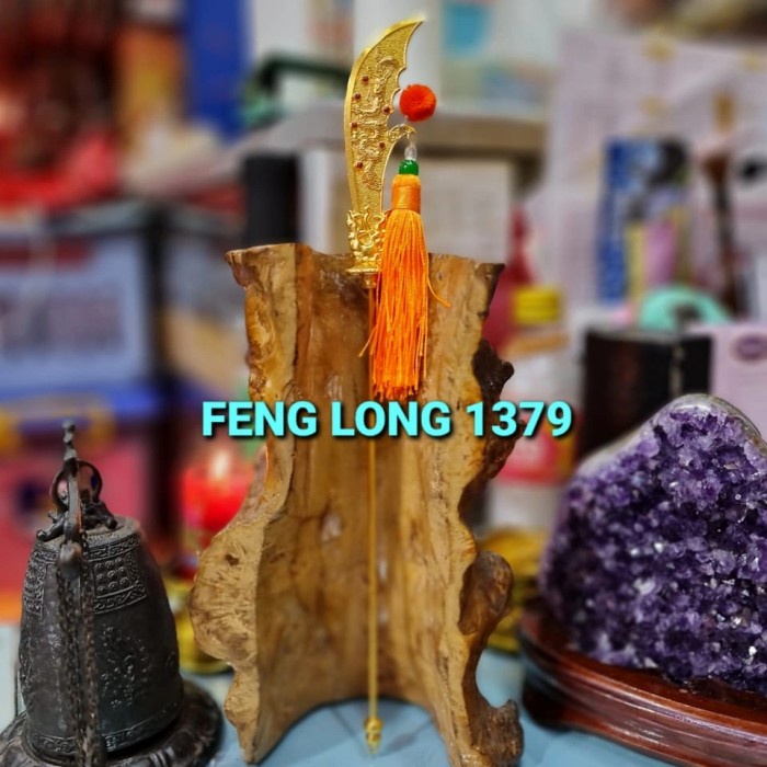 Tongkat Golok Guan Gong / Guan Dao / Kuan Tao