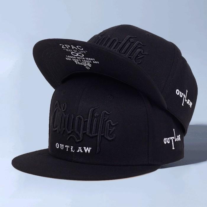 SUMBRERO CK TOPI OLAHRAGA LUAR RUANGAN THUG CAP 2PAC BORDIR CAP UNTUK