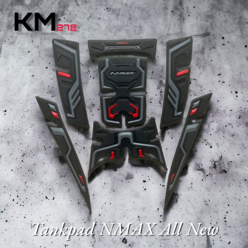 UIO Aksesoris Tankpad NMAX Baru Tahun 2020 - 2024/Deckpad Yamaha New NMAX/Aksesoris Nmax/Variasi