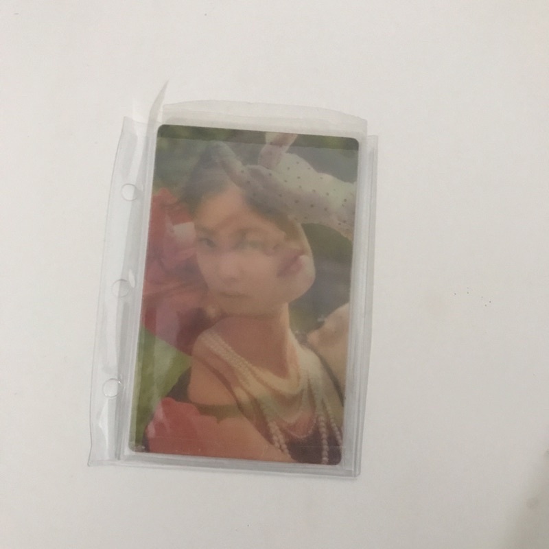 jennie lenti card photocard album solo