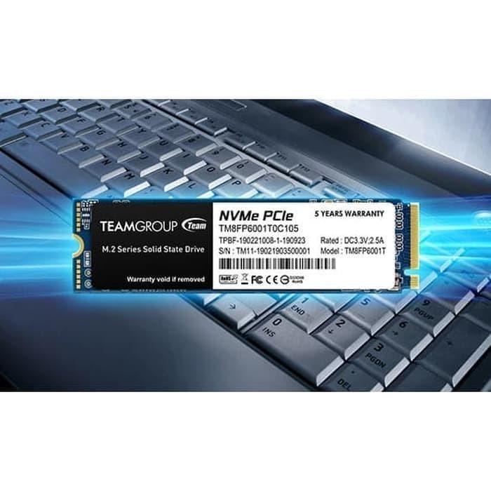 SSD TEAM MP33 1TB NVME - SSD PCIE 1TB TEAM - RESMI SSD 1TB NVME