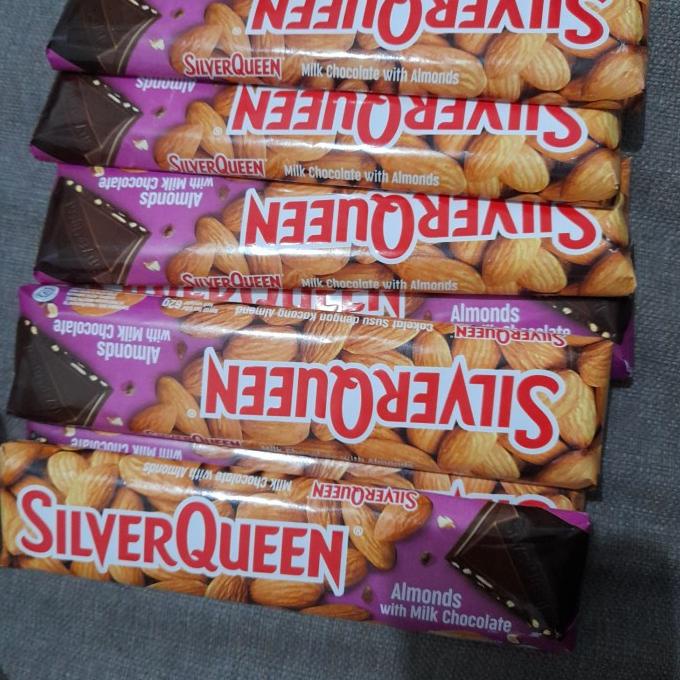 

coklat silverqueen bar 62 grm